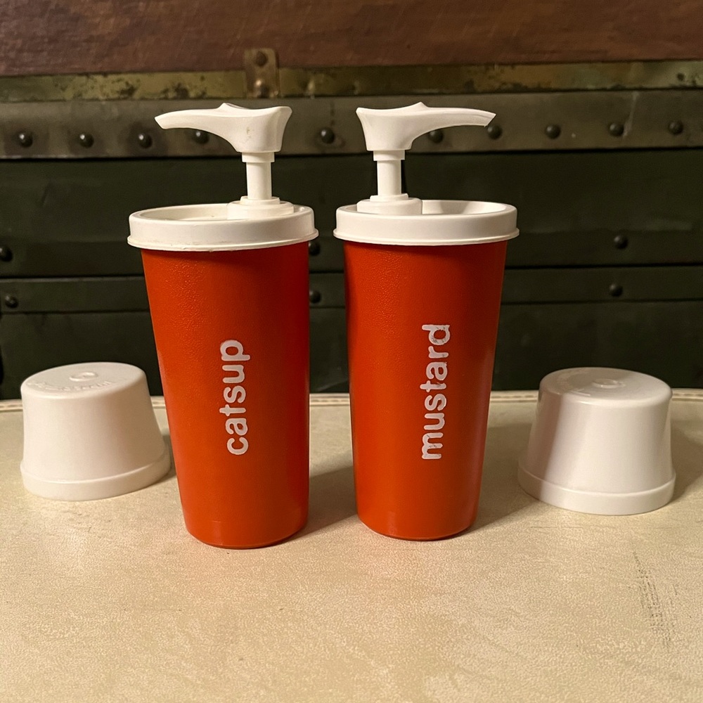 Vintage Tupperware set of two